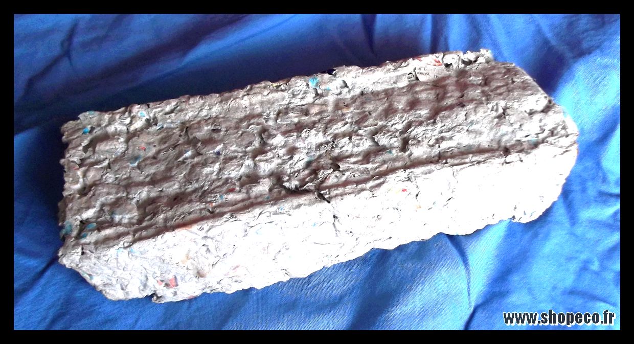 Fabriquation d'une brique de papier recyclé Fabriquation d'une brique de papier recyclé